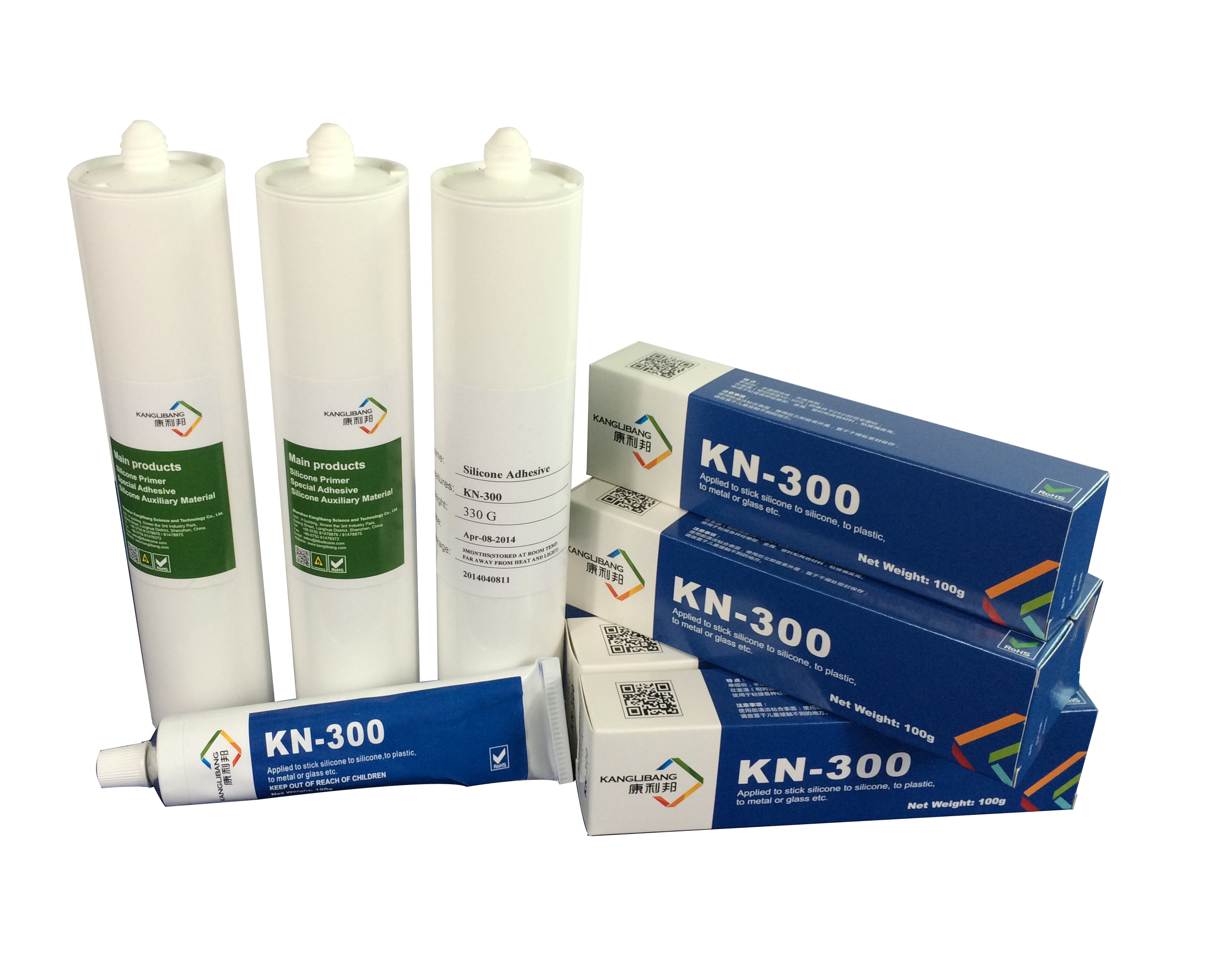 KN-300硅膠粘PVC慢干膠水